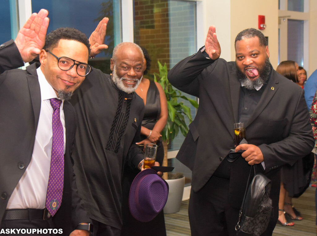 Omegas at the Gastonia Alumnae 70th Anniversary Gala