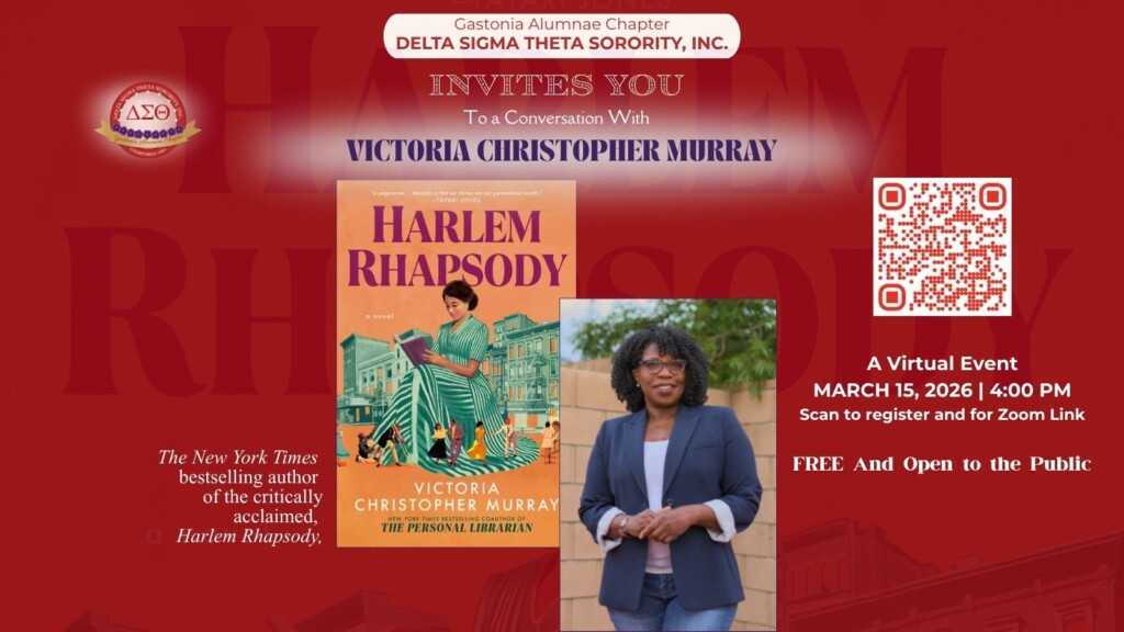 A Conversation with Harlem Rhapsody author, Victoria Christopher Murray.